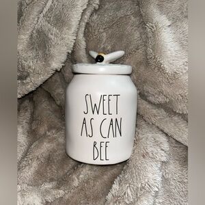 Rae Dunn Sweet As Can Bee Ceramic Jar